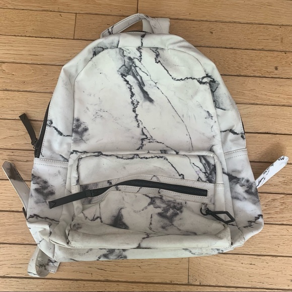 Eddie Borgo for Target White Marble Backpack - Picture 2 of 9